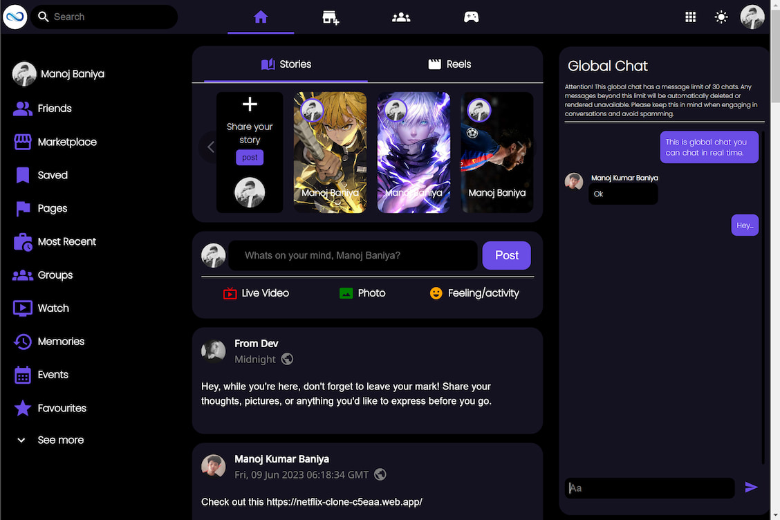Social site